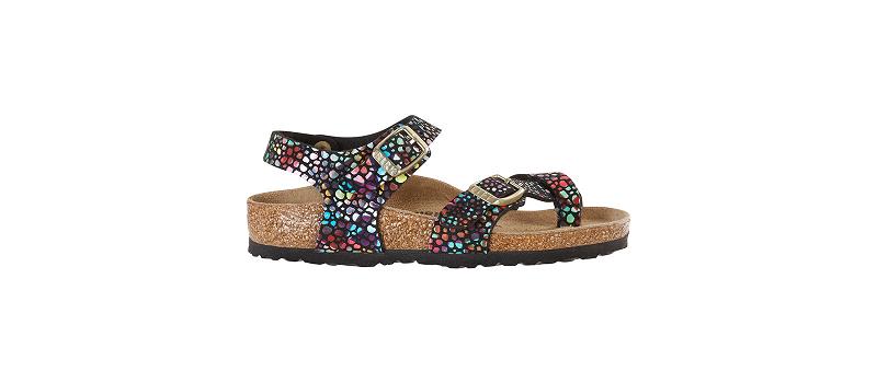 Birkenstock Microfibre Narrow Taormina Børn Sort | DK 110UZG